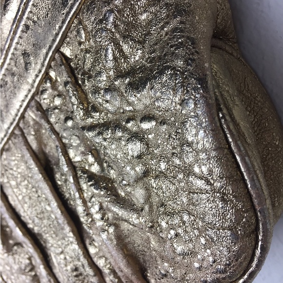 Lauren Merkin: Gold Leather purse - Picture 5 of 11